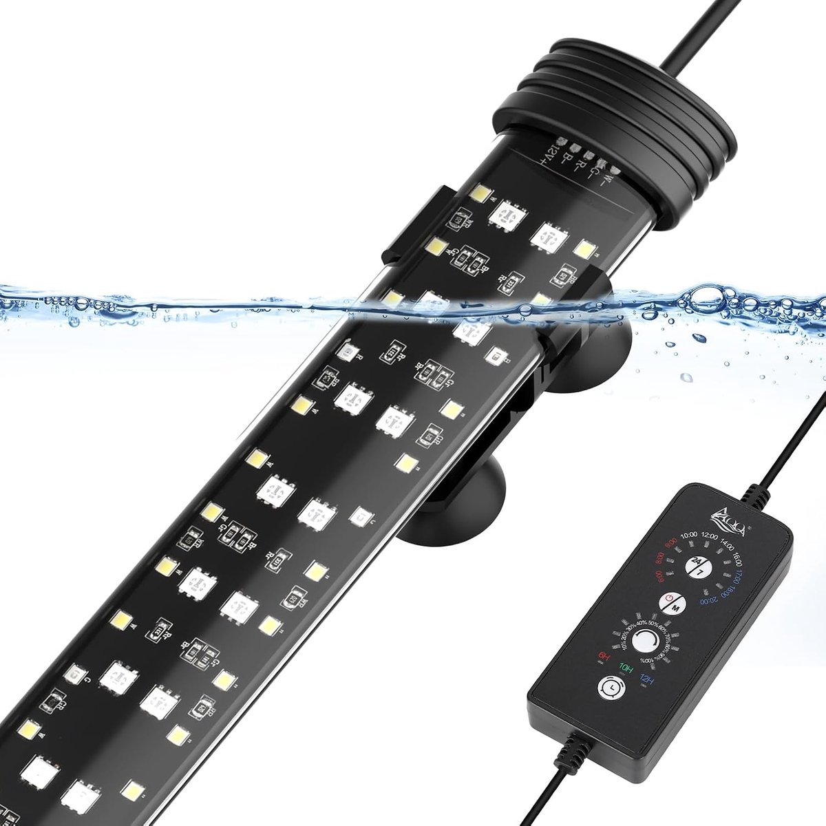 AQQA Aquarium LED-verlichting, duiken aquariumlicht (18W) - ShopVlot