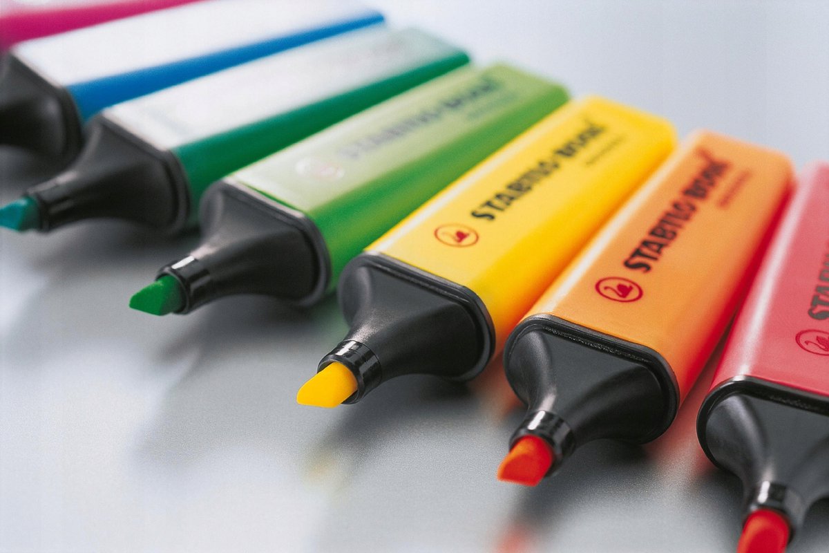 STABILO Markerset - 8 Levendige Kleuren, Brede Lijn
