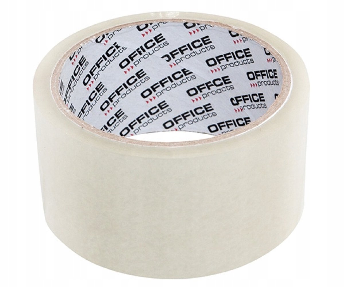 Verpakkingstape transparant acryl 48mm x 50y - 6 rollen