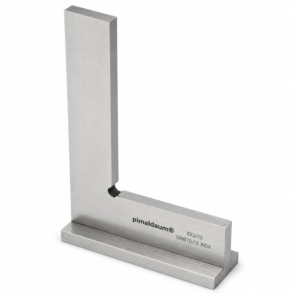 Stop hook 90° DIN 875/0 – Stainless steel 4Cr13 – Precision hook with stop – Accuracy class 0 – Available in various - ShopVlot