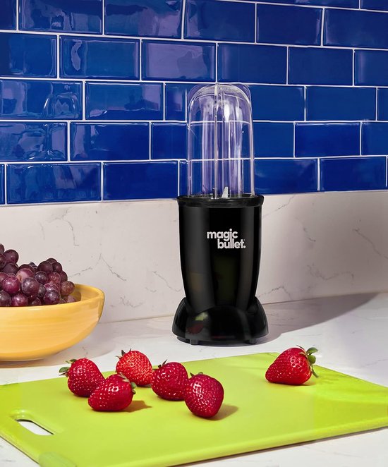 Warmara Blender Glas - Glazen Blender - Blenderkan - Zwart - 26cm x 14cm x 26cm van Warmara — afbeelding 4