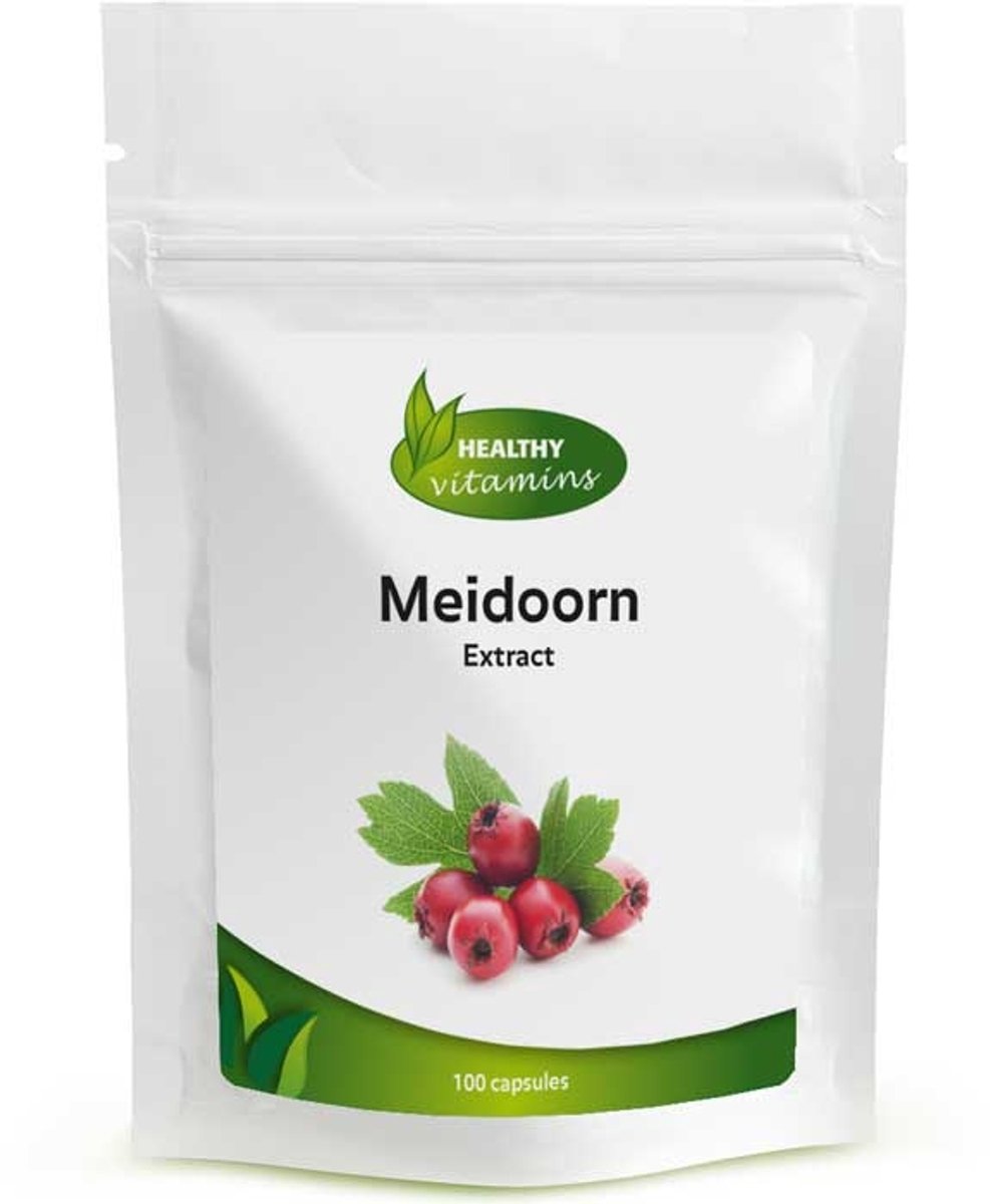 Healthy Vitamins Meidoorn Extract - Extra sterk - 100 Capsules