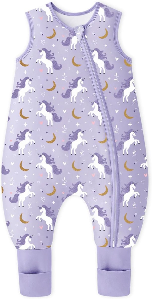 Babyslaapzak 80 cm - 1,5 TOG katoen - winterslaapzak met pijpen - ideale warmte voor je baby - ShopVlot
