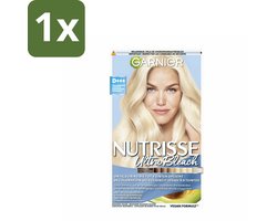1 x Garnier - Nutrisse Ultra BLonde D+++ - Ontkleuring - Ultra Puur Blond - Super Oplichtend - Permanente Kleur - Ontkleuring - Haarkleur - Blond - Ultra Puur Blond - Anti-Geel