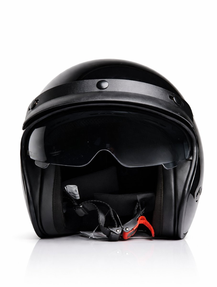 Vito Special Helm – Glans Zwart – ECE 06 – Maat M