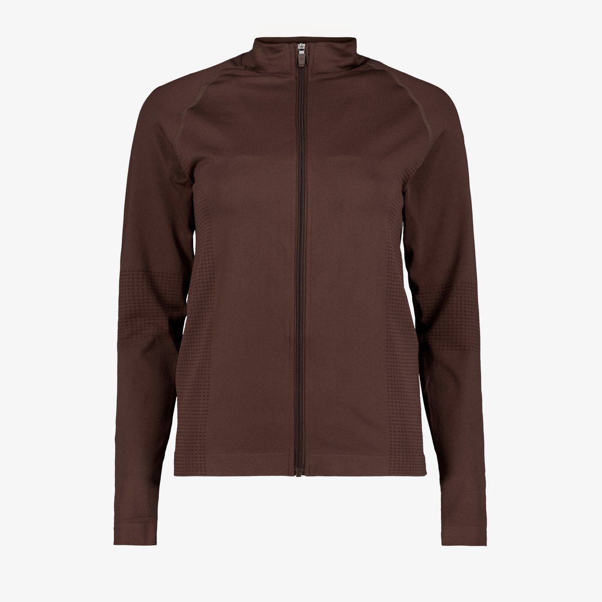 Osaga seamless dames trainingsjas bruin - Maat L