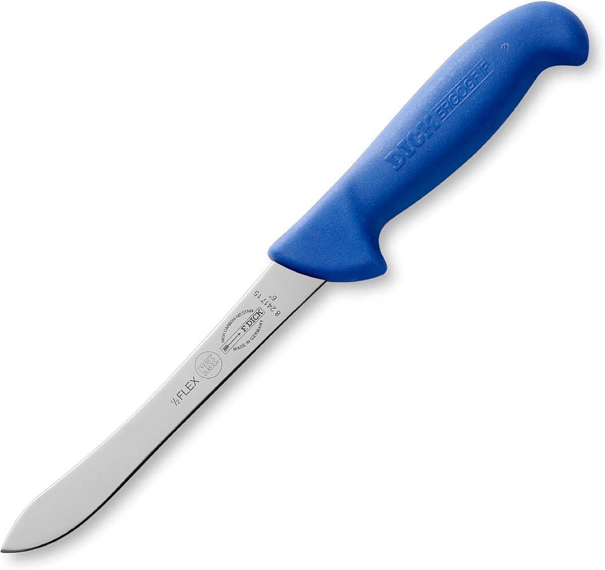 Dick ErgoGrip fishing filleting knife, semi-flexible (blade length: 15 cm) - ShopVlot