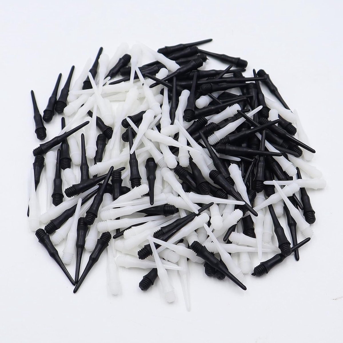 Pack of 200 Dart Tips, Plastic Soft Dart Tips, 2BA Dart Tips, Replacement Tips, Accessories for Dart Sports Lovers - ShopVlot