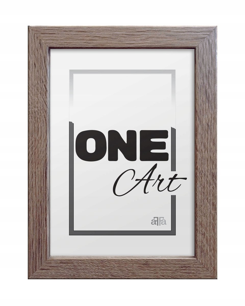 Hekla Fotolijst 20x30cm - Truffel Eiken Look - Staand