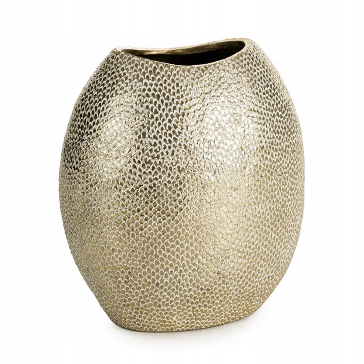 Elvin Decoratieve Vaas - Champagnegoud