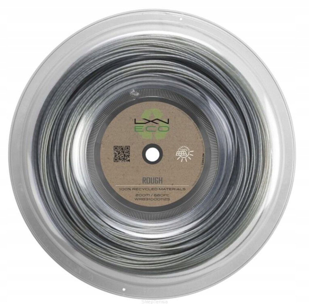 Luxilon Eco Rough 1.25mm Tennis String - Silver - Eco-Friendly