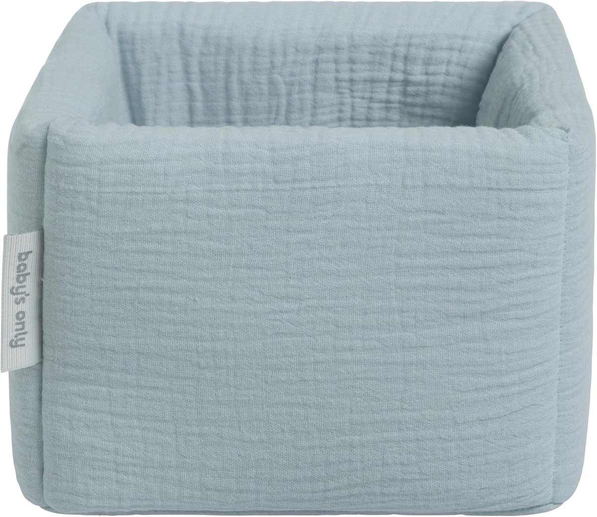 Verschoonmand - Misty Blue - 100% ecologisch katoen - Perfect voor babyaccessoires - ShopVlot