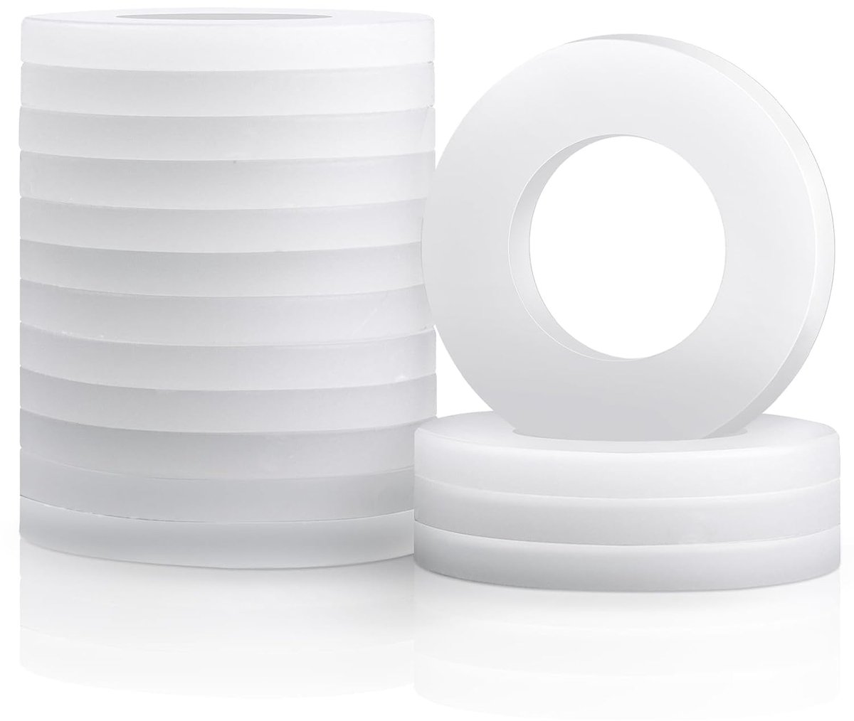 Plastic wasmachine M8 - Nylon schijven - Hoge hardheid - Duurzaam en corrosiebestendig - ShopVlot