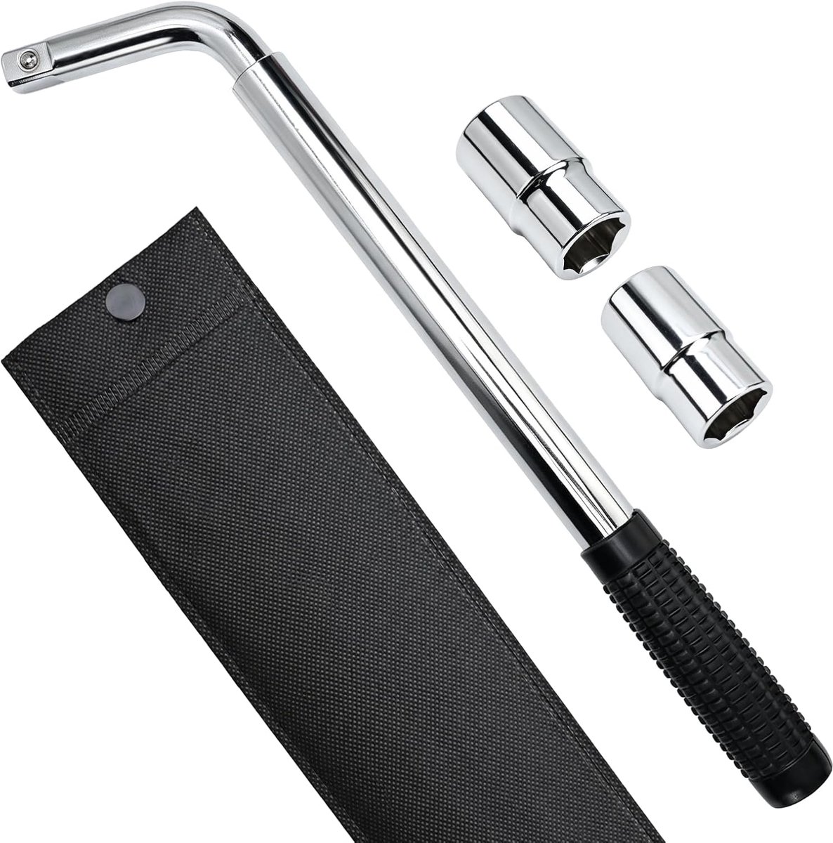Telescopische wielmoersleutel met 17/19 mm en 21/23 mm moeren - ShopVlot