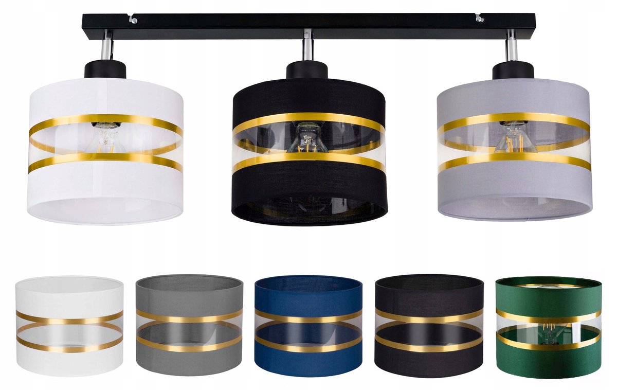 Merkloze Plafondlamp met Verstelbare Armatuur en Zwarte Kap