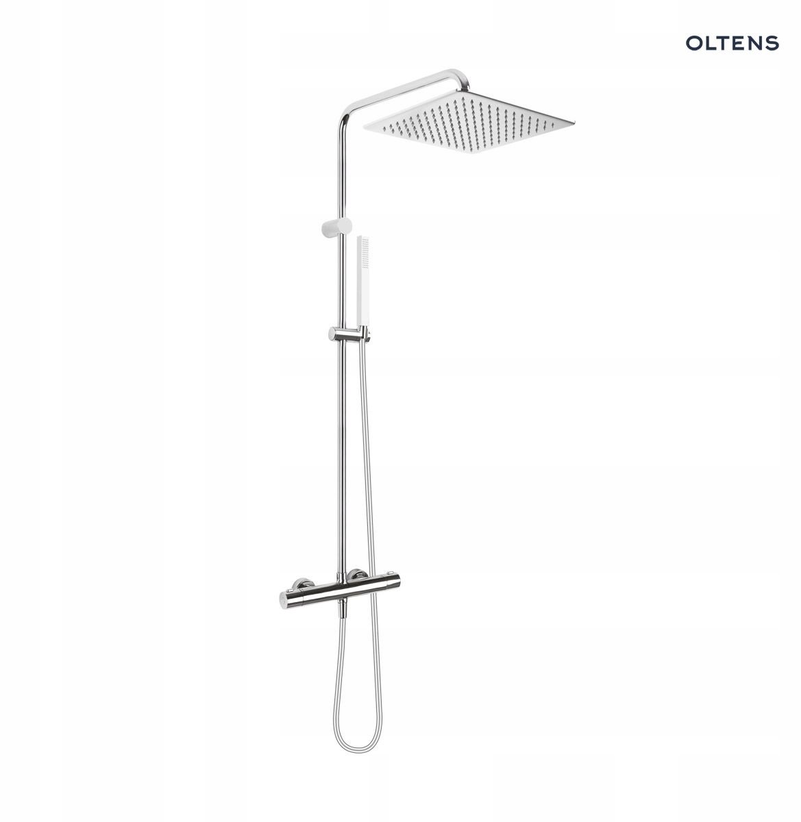 Oltens Boran (S) Thermostatische Doucheset Opbouw - Chroom