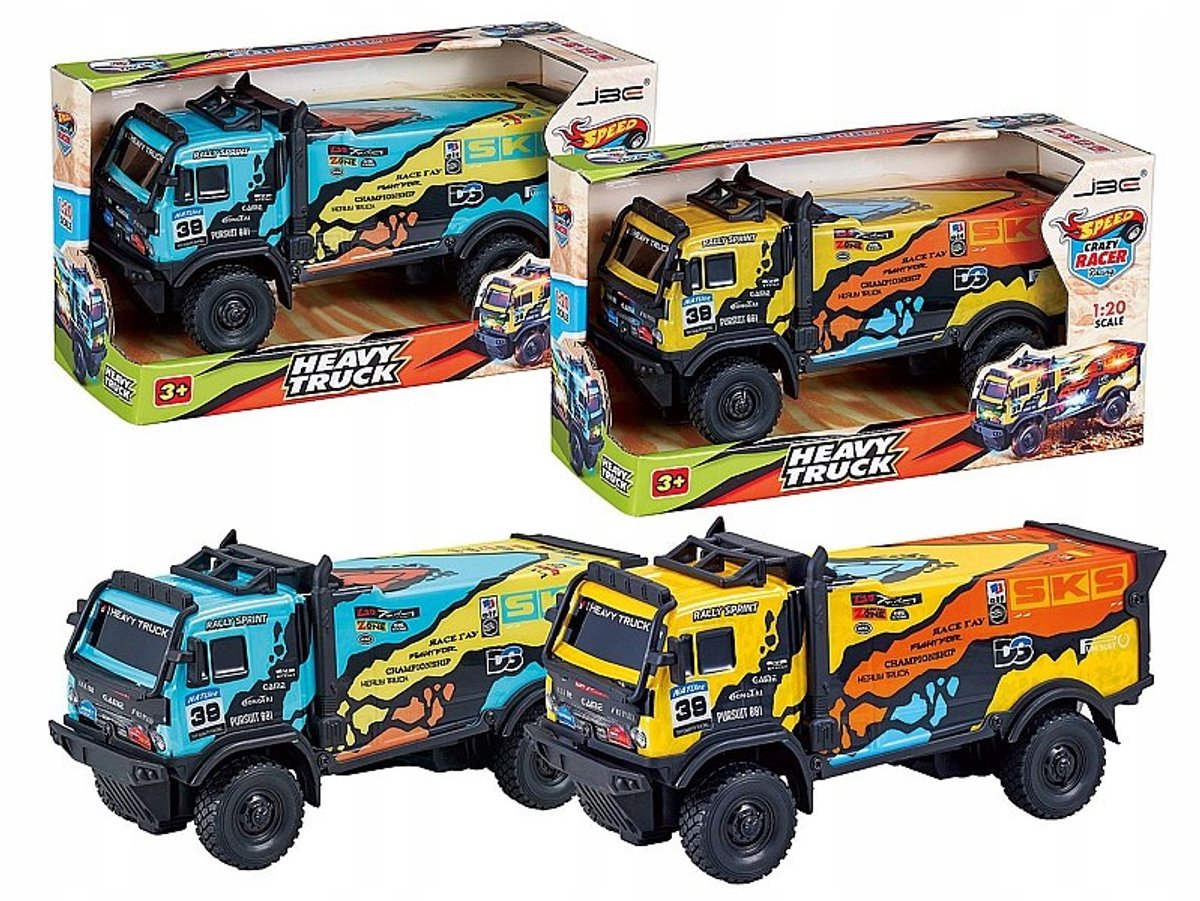 Race Truck Speelgoed - Grote Off-Road Rally Auto voor Kinderen