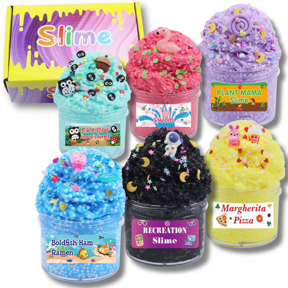 Creatieve Slime Maakset voor Kinderen - DIY Knutsel Speelgoed