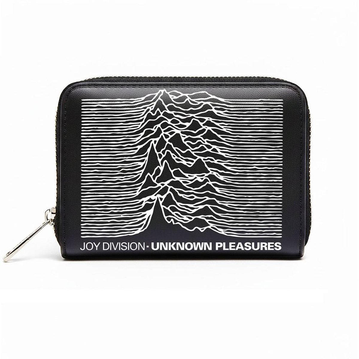 Rocksax Joy Division - Unknown Pleasures Portemonnee - Zwart/Wit