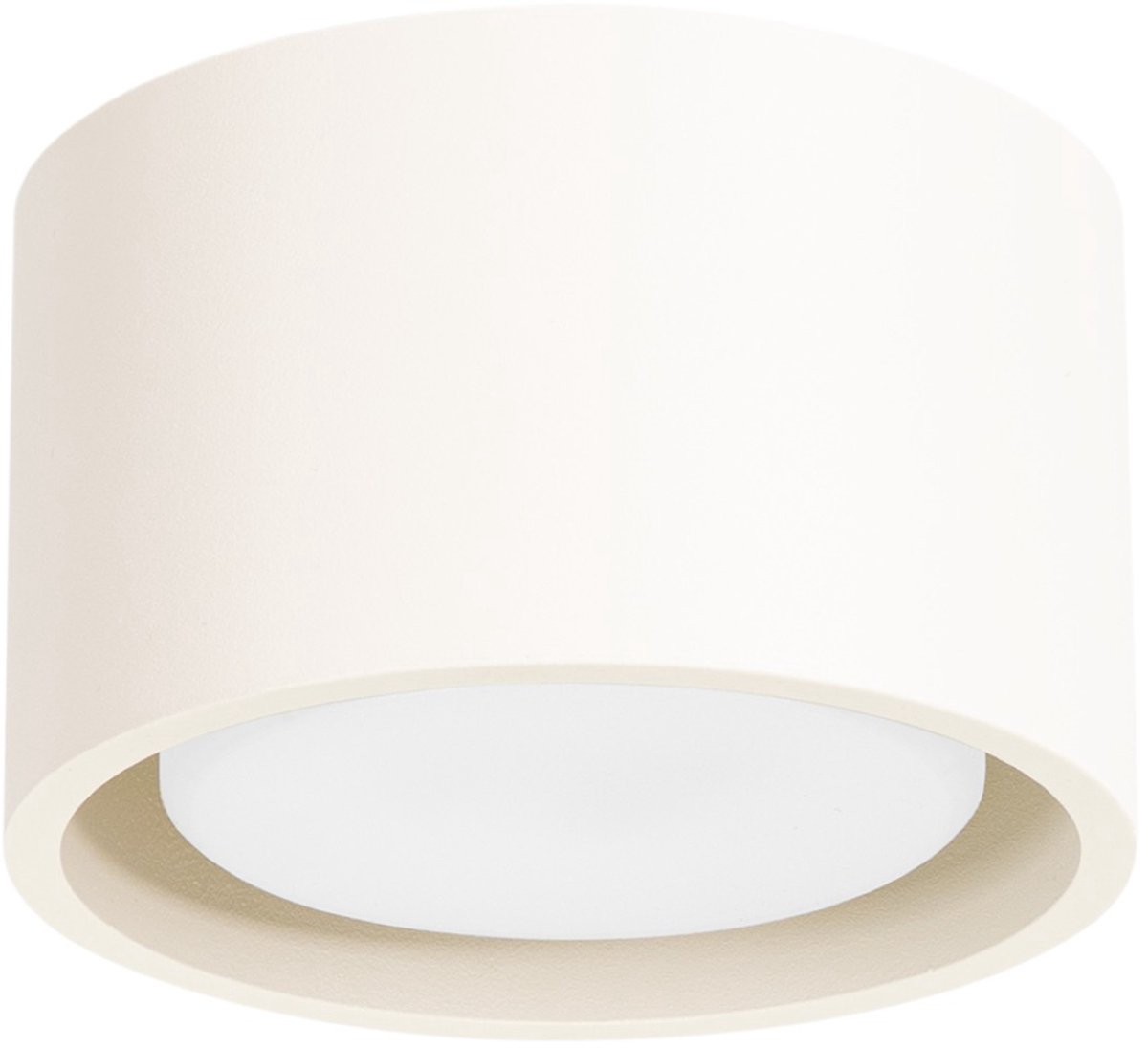 Sollux Lighting Plafondlamp MODO - Gx53 - beige - aluminium - 10x10x6cm