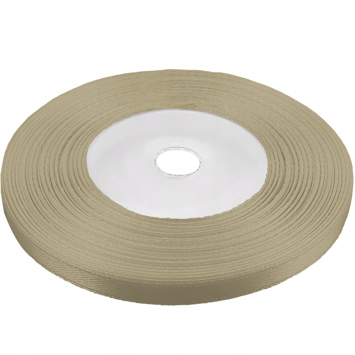 Satijnen lint Koniak 6 mm - 32 m Rol