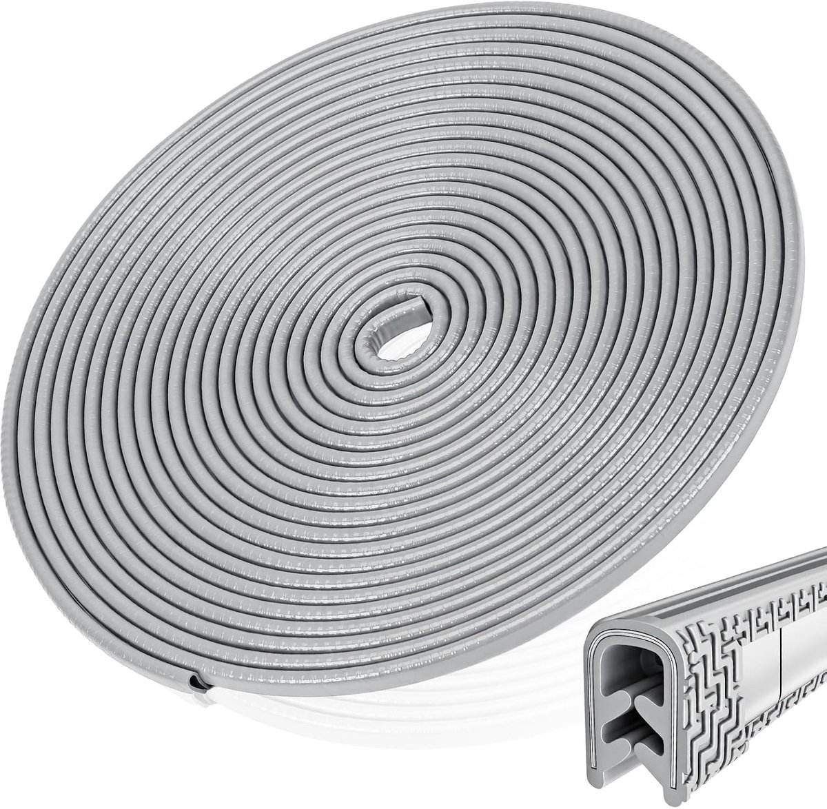 Edge Protector for Plates, 10 m (1-2 mm) Car Door Edge Protection Rubber U Shape Car Door Edge Protector with Built-in - ShopVlot