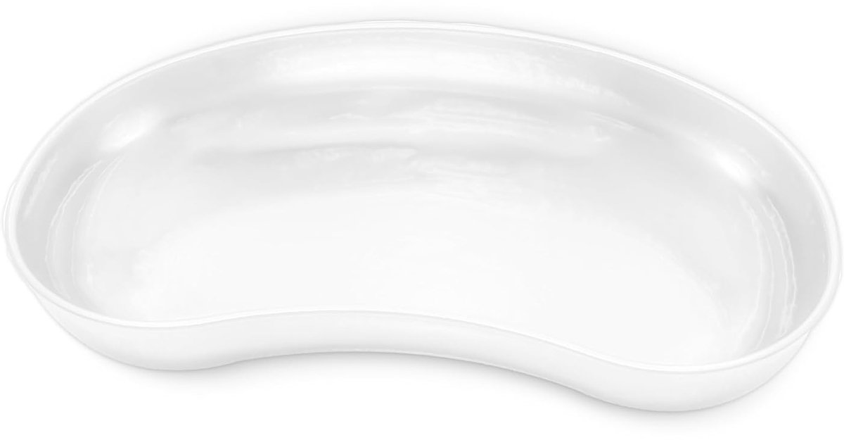 HaseMed Kidney Scale, Plastic, White, Pack of 1, Reusable, Stackable and Hygienic, Ideal for Care, Practice, Clinic - ShopVlot