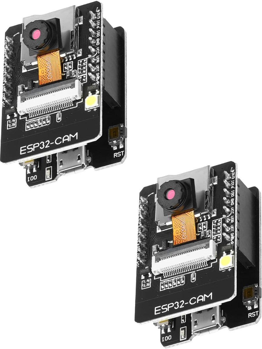 diymore 2 Pieces for ESP32 CAM Development Board, for ESP32 Micro USB with OV3660 Camera Module CH340G - ShopVlot