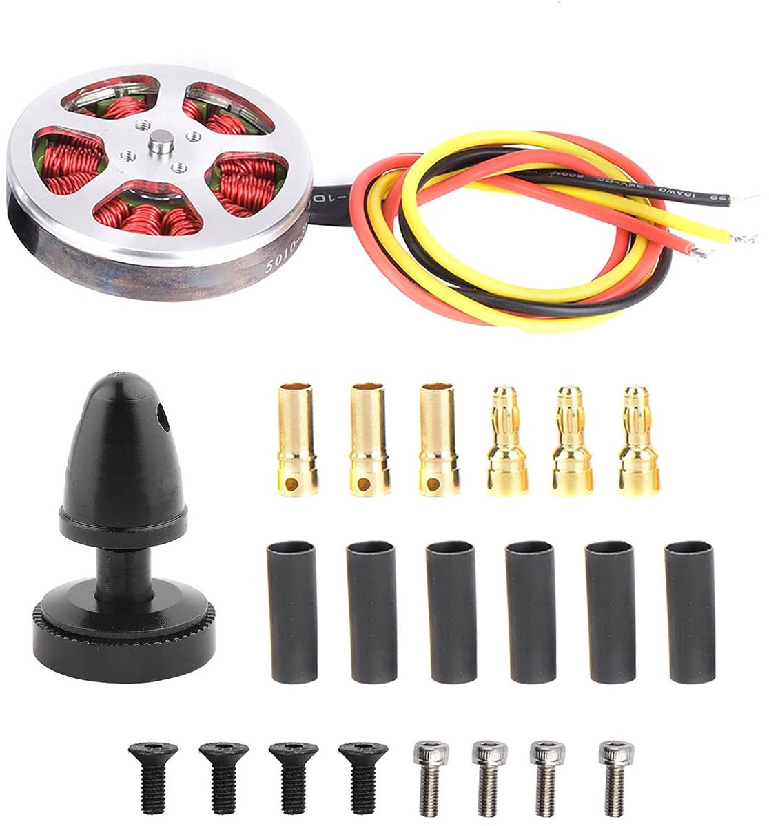 Brush?s motor 5010–360 KV metal outside large load multishaft thick line him protection double layer brush (negative - ShopVlot