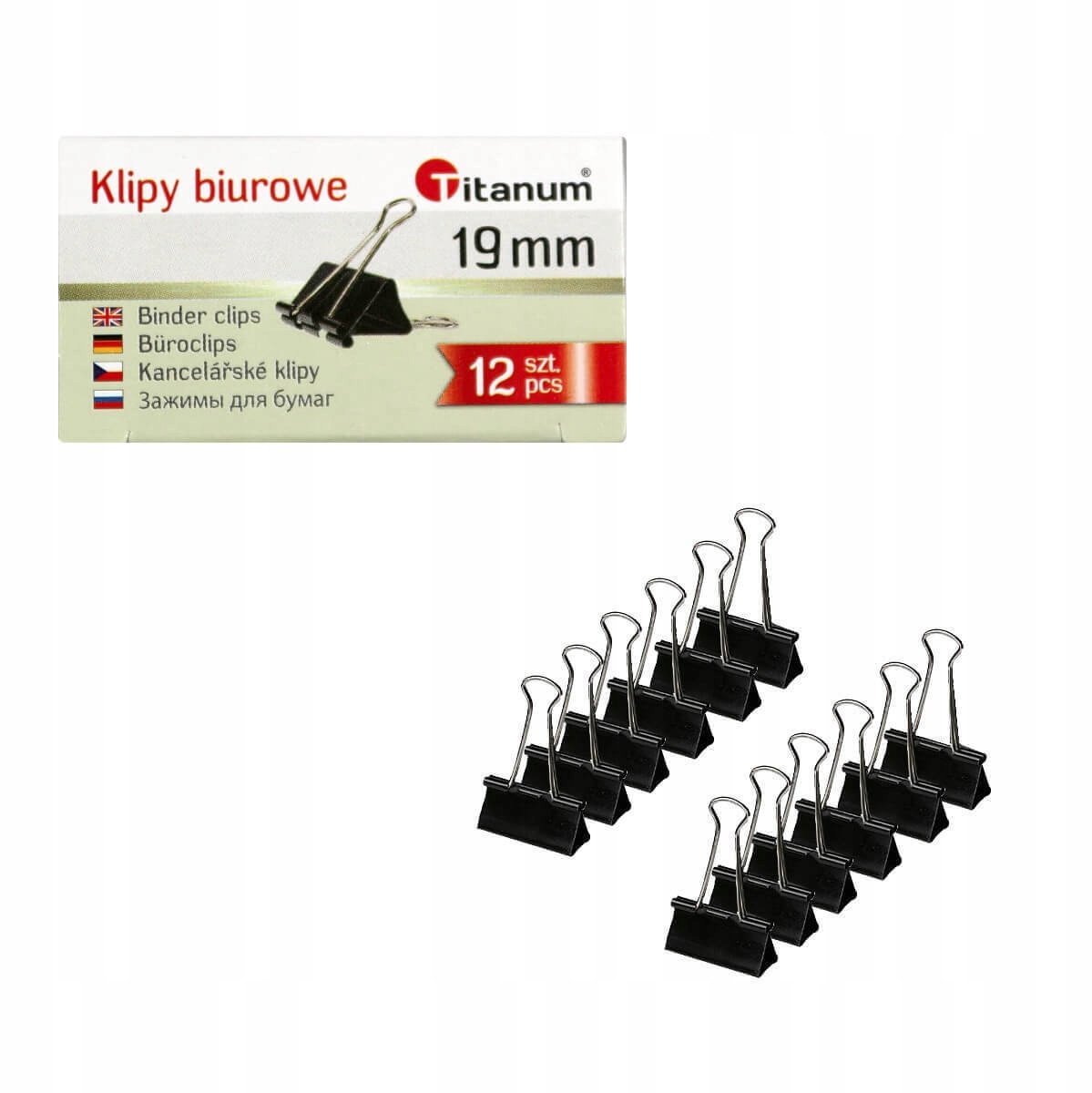 Zwarte Zwarte Klippen 19mm - 12 Stuks