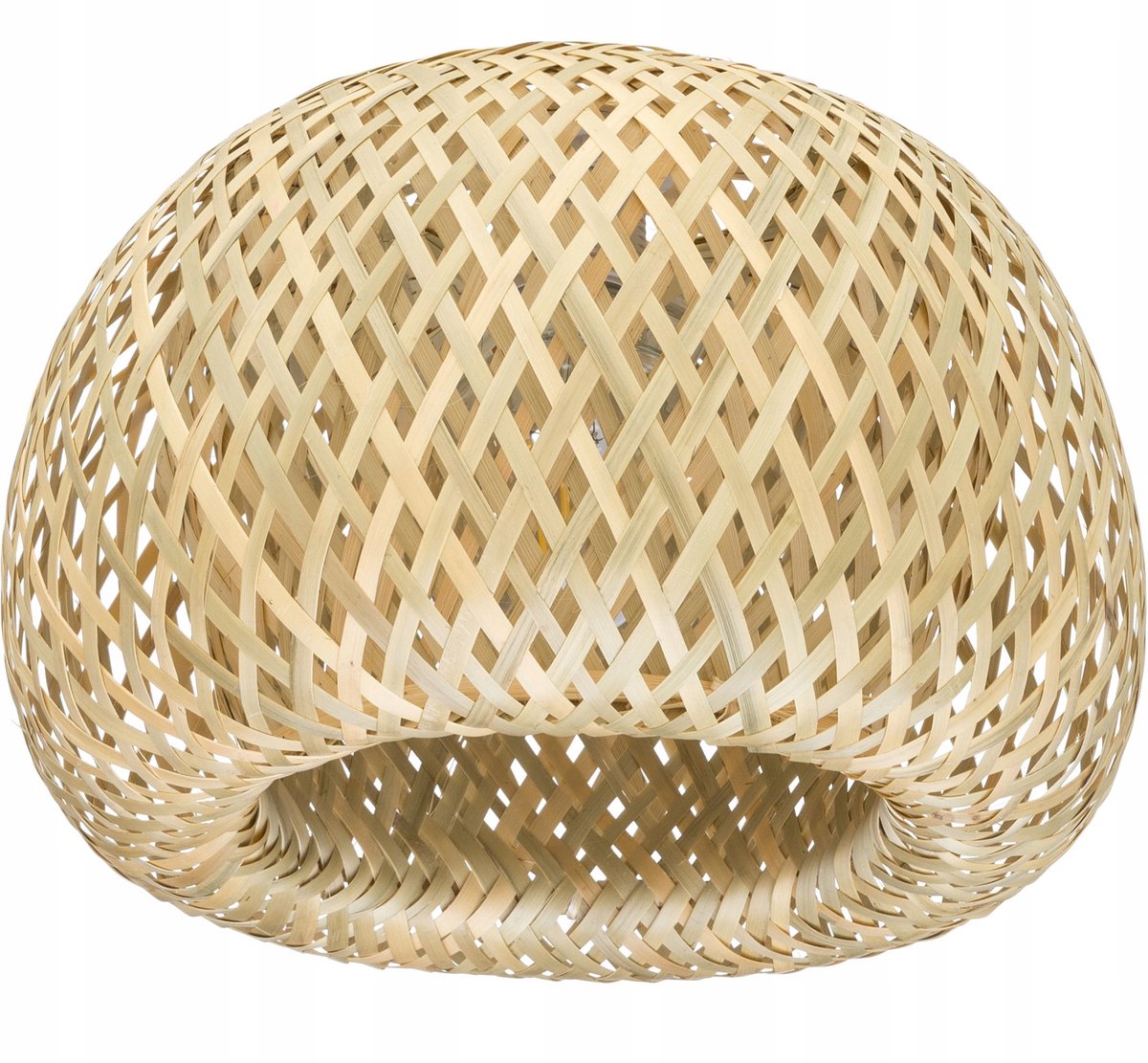 BOHO Bamboe Lampenkap 30cm - Natuurlijk & Handgemaakt