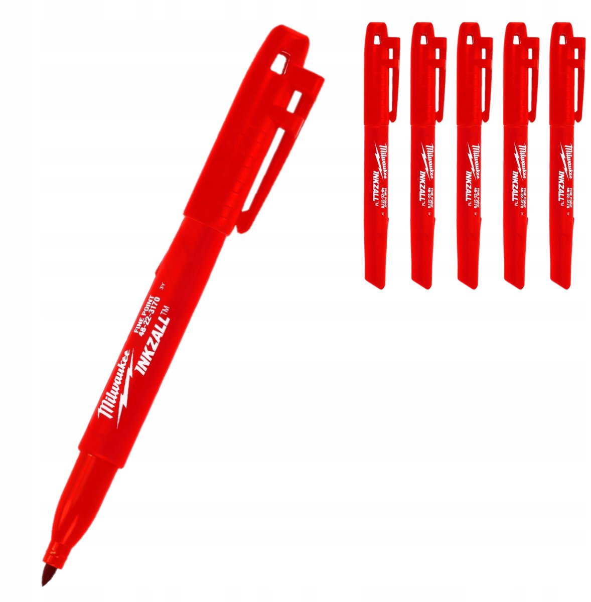 Milwaukee INKZALL™ Marker Rood - 1 st - 48223170