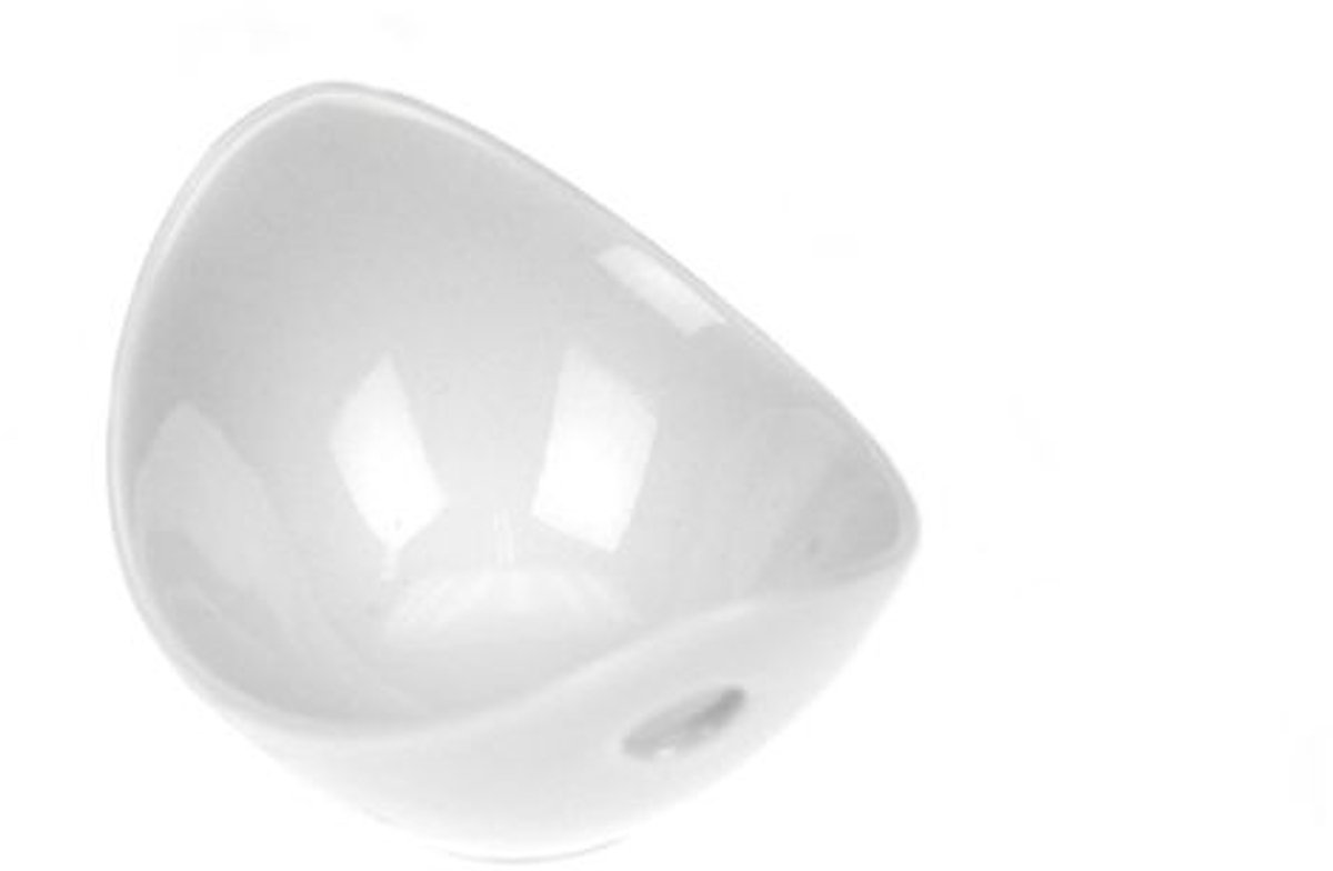 Apero schaaltje Ovaal 7,5 x H4cm - set van 4 stuks