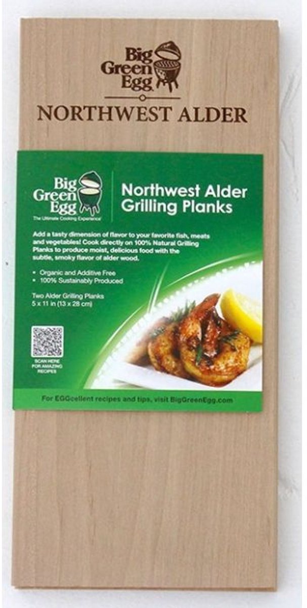 Big Green Egg Alder Grilling Planks