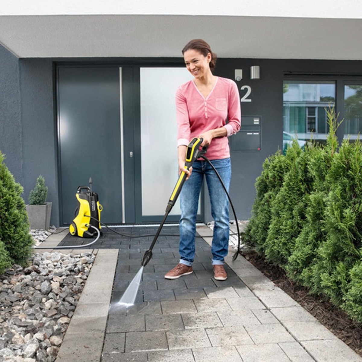 Vuilfrees voor hogedrukreiniger voor Kärcher/Lavor/Parkside hogedrukreiniger K2, K3, K4, K5, K7, accessoires, mondstuk, rotormondstuk, compatibel met Karcher – foto 2