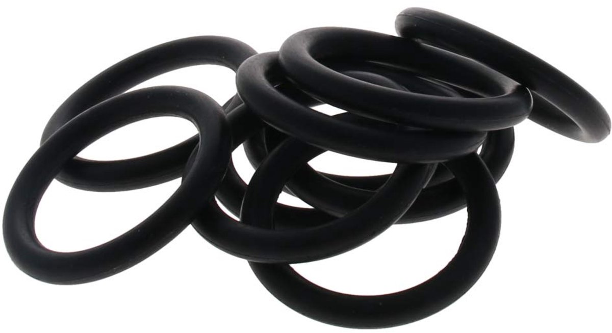 O-ringen, afdichtingsrubberen ringen O-ring, 40 mm OD 28,6 mm ID 5,7 mm breedte, metrische Buna-N afdichtingsringen, pak van 10