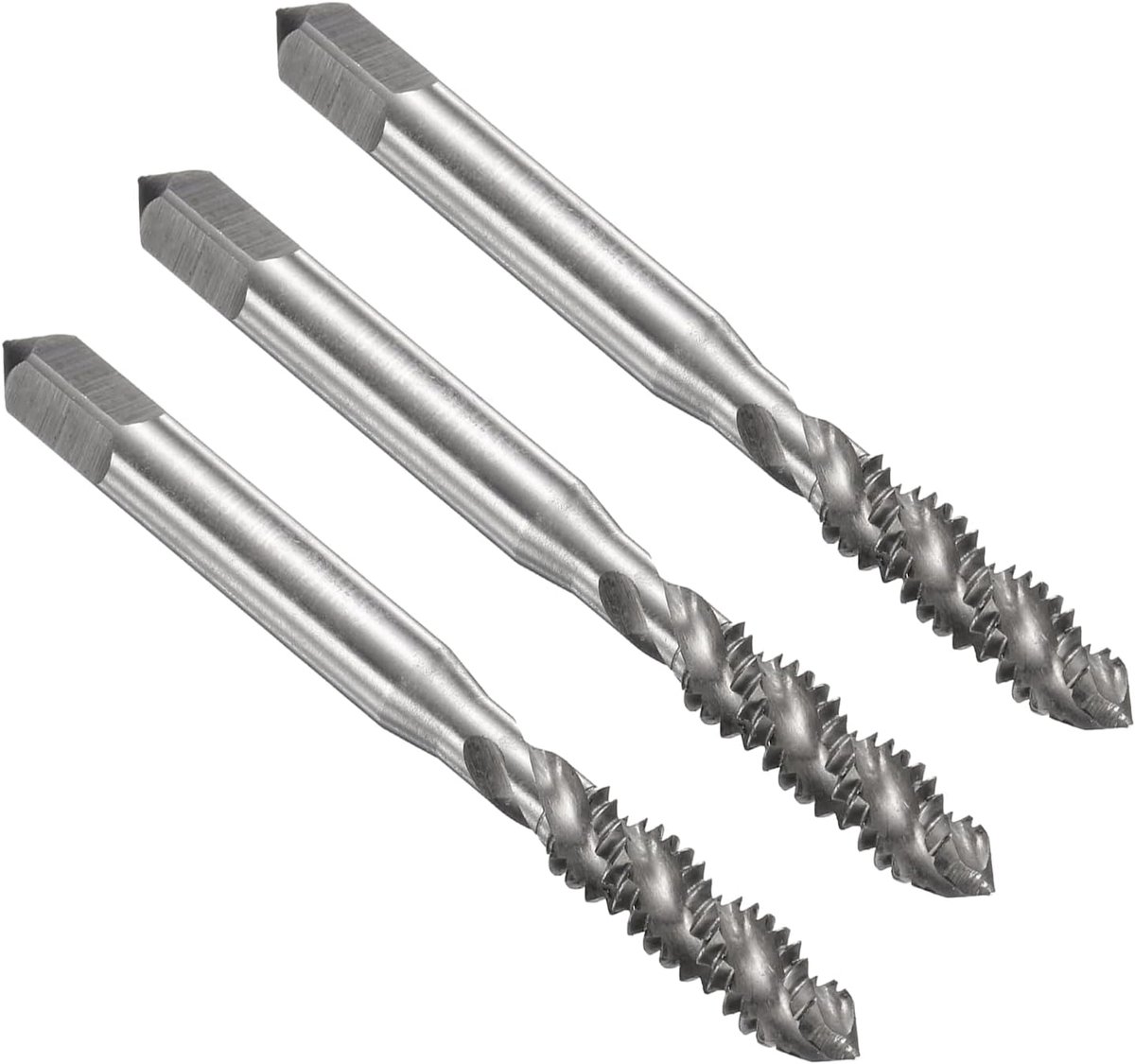 Draadtappen, 1/4-20 UNC 2B machine-schroefdraadboor, ongecoat schroeftap-reparatiegereedschap, M2-hogesnelheidsstaal (HSS)