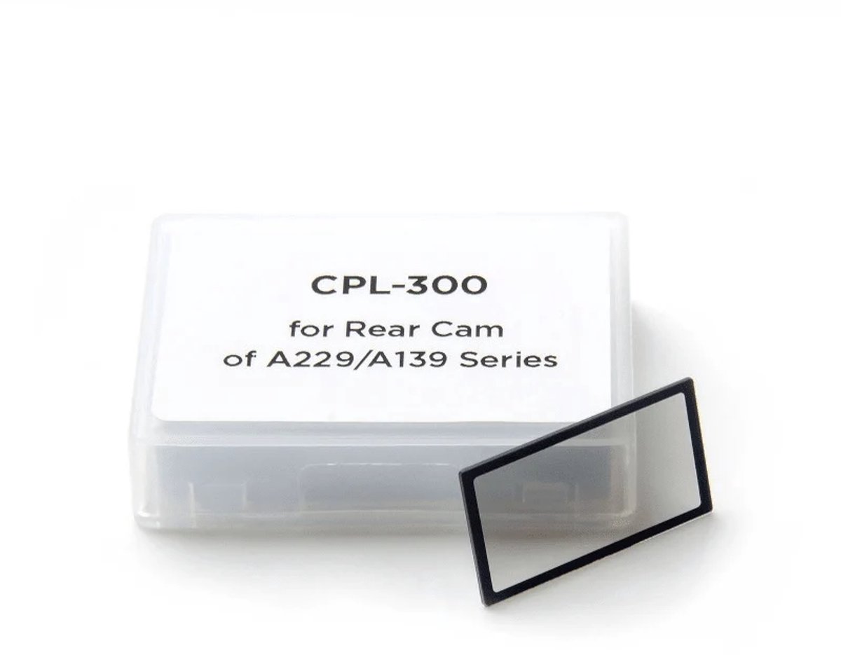 VIOFO CPL-300 - Polarisatiefilter voor Dashcam Achtercamera - Vermindert Reflecties - Verbetert Beeldkwaliteit - Minder Schittering Autoruit - Betere Kleurweergave - Geschikt voor VIOFO A229, A139 en T130 Series