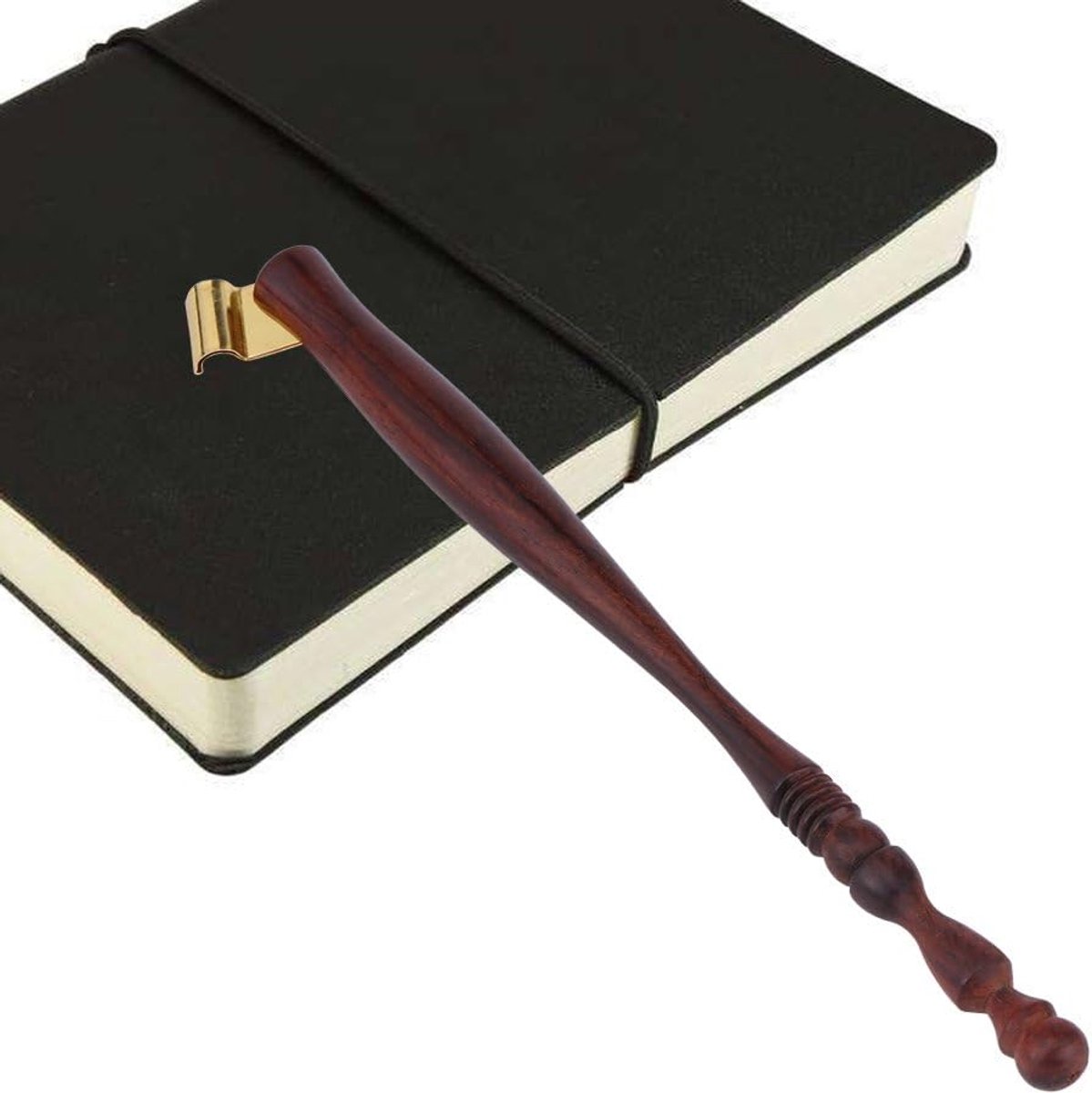 Kalligrafie Palissander Dip Pen Handvat Nib Houder met Verwijderbare Metalen Flens voor het Schrijven van Engelse Kalligrafie, Tekening Cartoon of Karikatuur