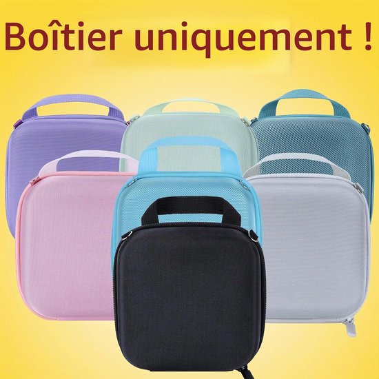 Harde beschermhoes, geschikt geschikt voor Fujifilm Instax Mini 13, paars - 12/11 Instant cameratas, draagbare reistas, accessoire-organizer — afbeelding 5
