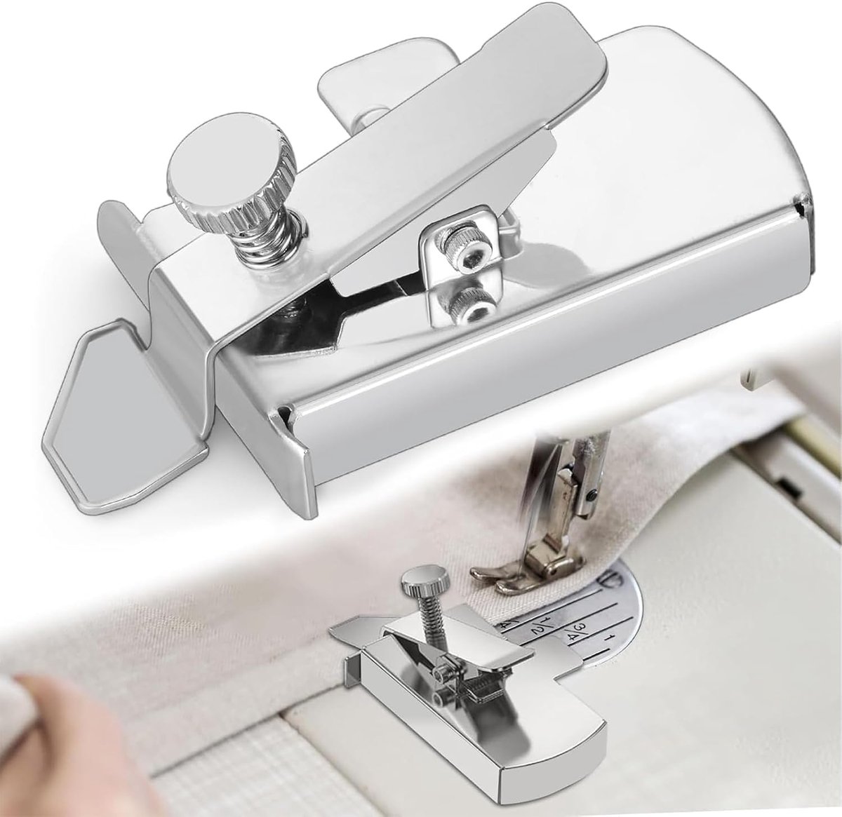 naadgeleider Magnetische naadleider, magneet naadgeleider, naaimachine-adviestools, naaiaccessoires voor naaimachine, multifunctionele bevestigingsmaten voor naaimachines