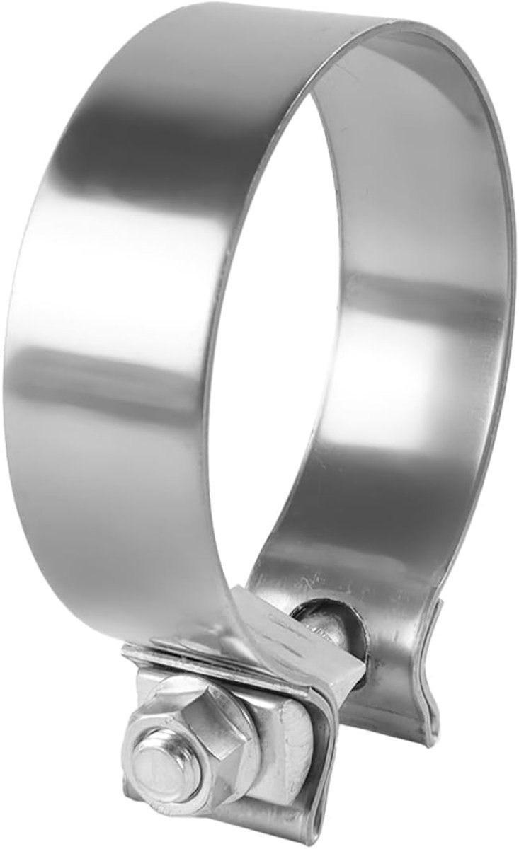 83 mm roestvrij staal universele uitlaatklem, band connector voor auto, motorfiets, industrieel gebruik (83 mm)