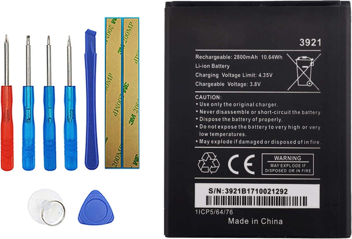 WIko 3921 voor Lenny 5 Lenny Robby 2 with Toolkit