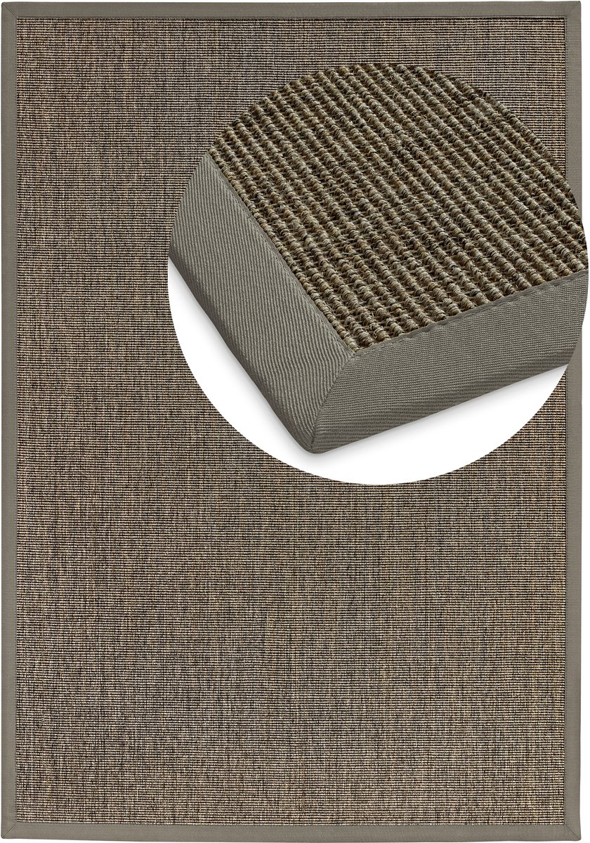 Vloerkleed Sisal Mara S2 smoke 200x290cm