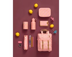 Fresk Petite sac à dos pour enfants 2-4 ans - 4,7 L - Cartable enfant Filles - Bretelles réglables - Sac à dos déperlant - Rose - Summer Fruit