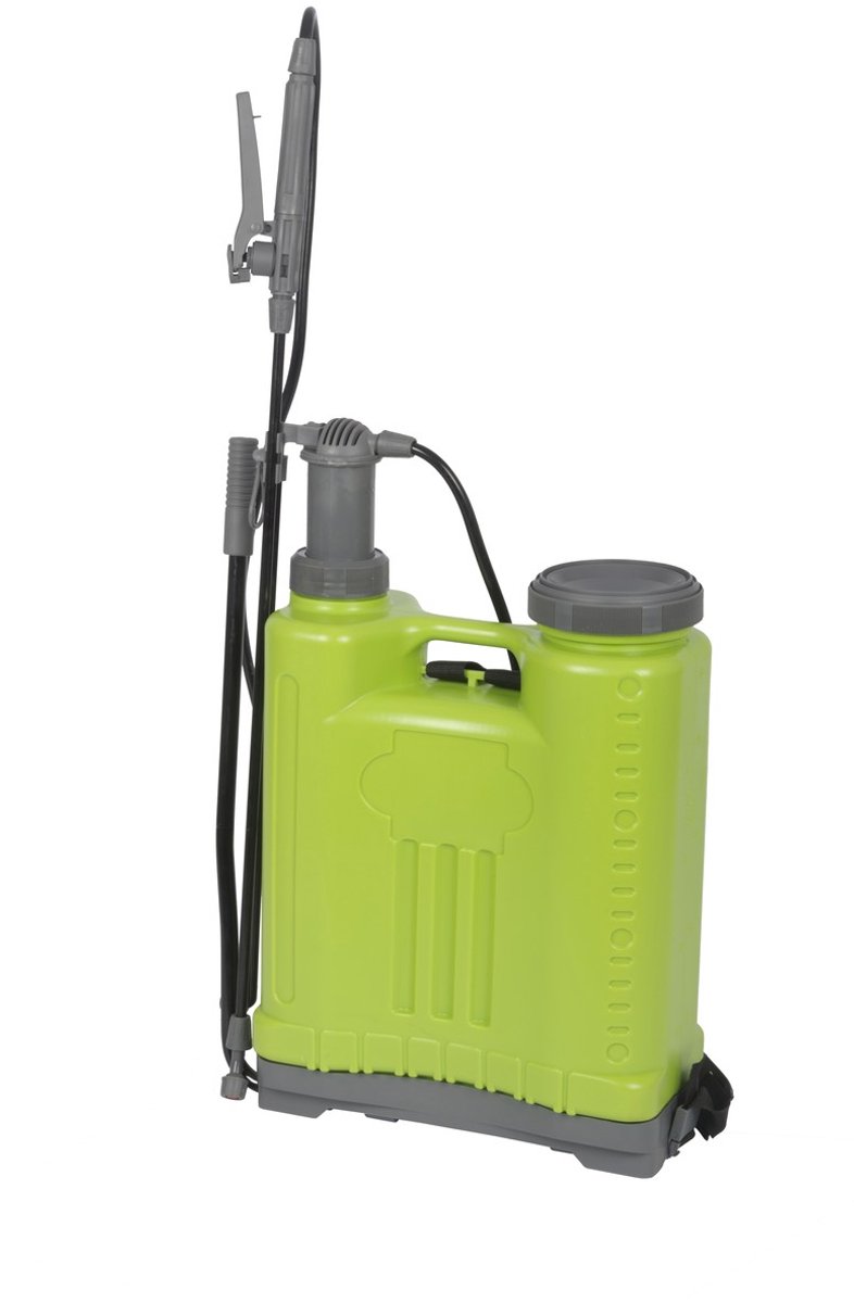 Bol.com Kinzo Rugsproeier 18L - Drukspuit - Onkruidsproeier - Incl. 4 Opzetstukken en 14 Afsluitringen - met Verstoppingsfilter ... aanbieding