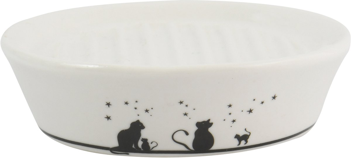 MSV Zeephouder Gatitos – Praktisch Zeepbakje voor de Badkamer – Robuuste Zeepschaal met Modern Design