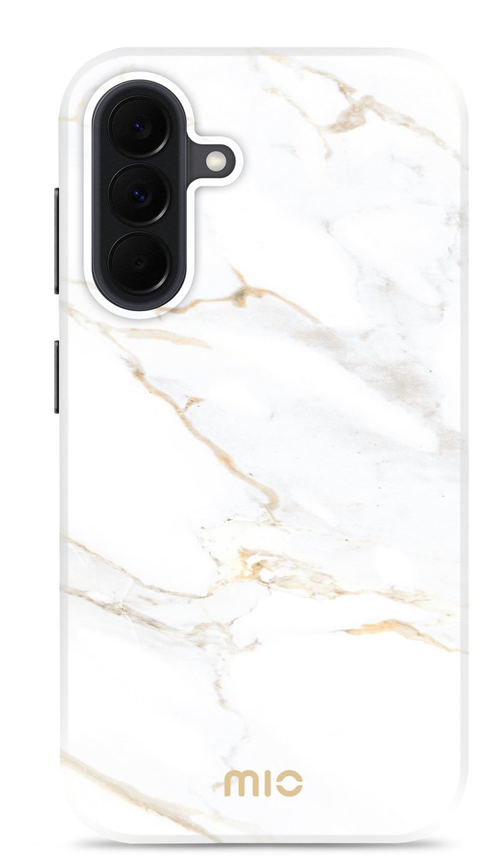 MIO by Mobilize White Marble Magsafe Compatible for Samsung A37 5G
