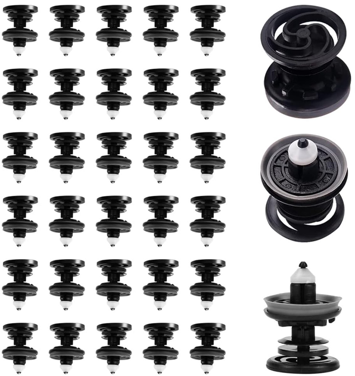 Bevestigingsclips, deurbekleding clips, bevestigingsclips T5, bevestigingsclips auto deurbekleding, Golf 5 6 7, VW T5 T6 Passat Polo Skoda Caddy, A4 A5 A6