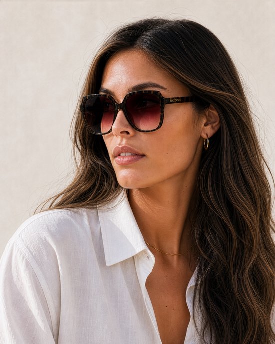 OOZOO Sunglasses - bruine tortoise zonnebril - SG013-TS van Oozoo Sunglasses — afbeelding 4
